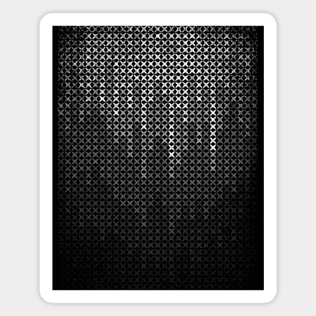 Stitch Fall (bw version) Magnet by bulografik